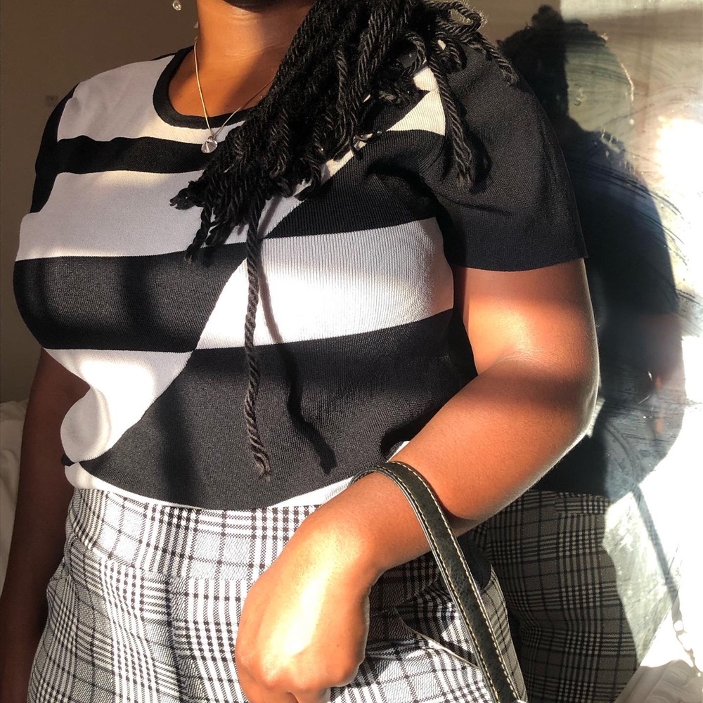 Finity Black and White Shirt 🖤🤍